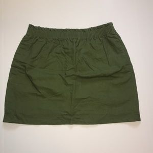 J Crew Factory Paperbag skirt with pockets!